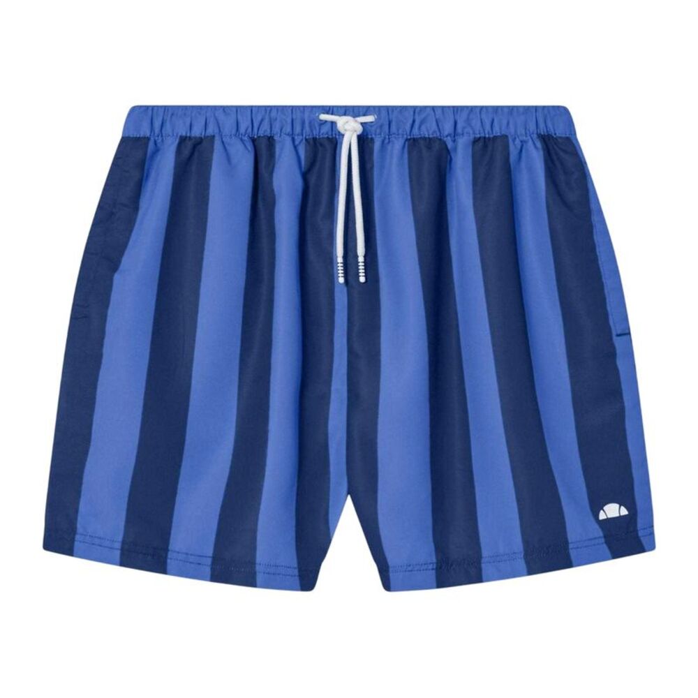 Ellesse Mens Staziona Vertical Stripe Swim Shorts / Navy